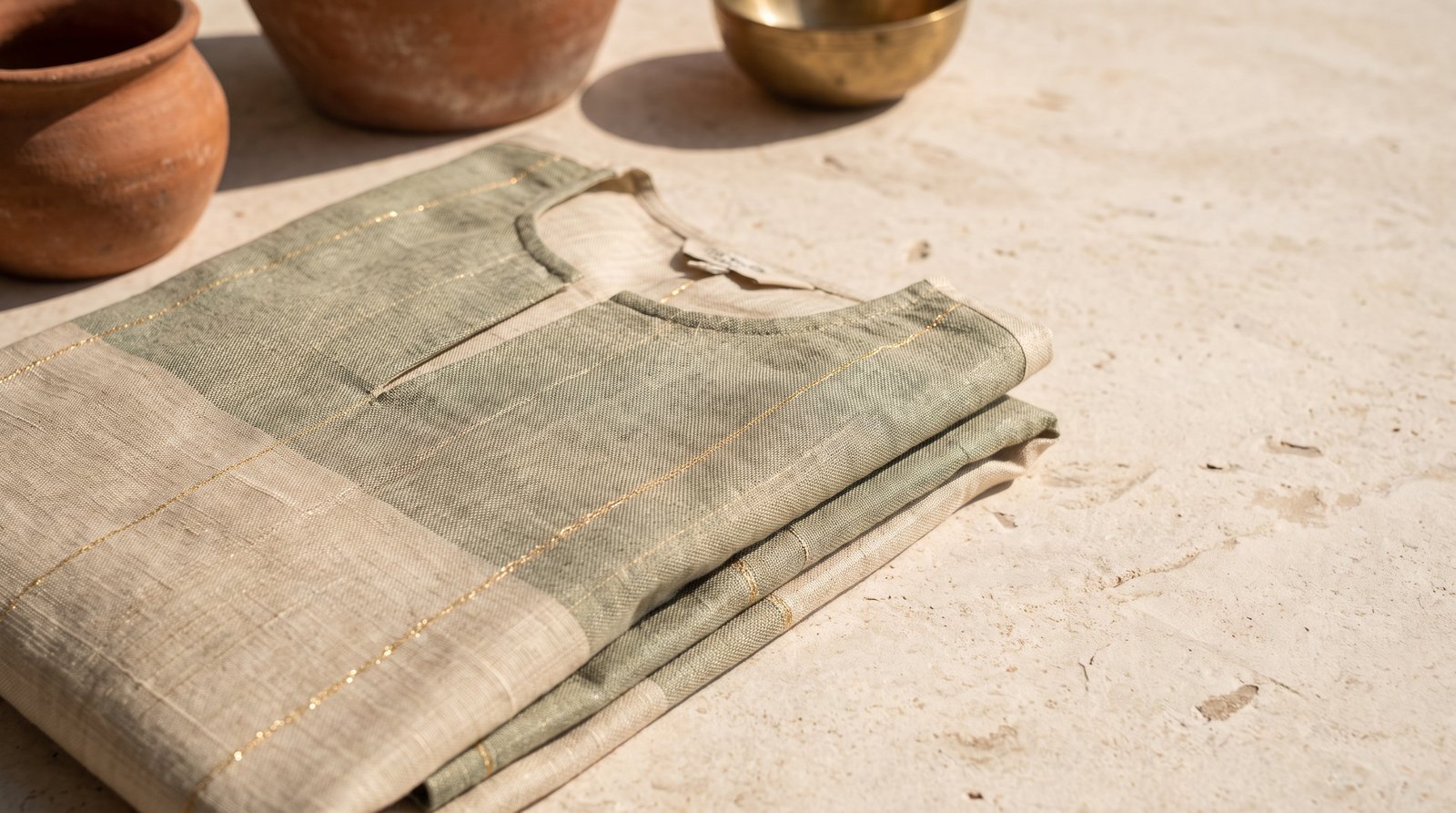 The Atlas Silk Tunic